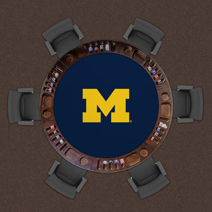 Michigan Wolverines Custom Game Table Replacement Felt Lifestyle