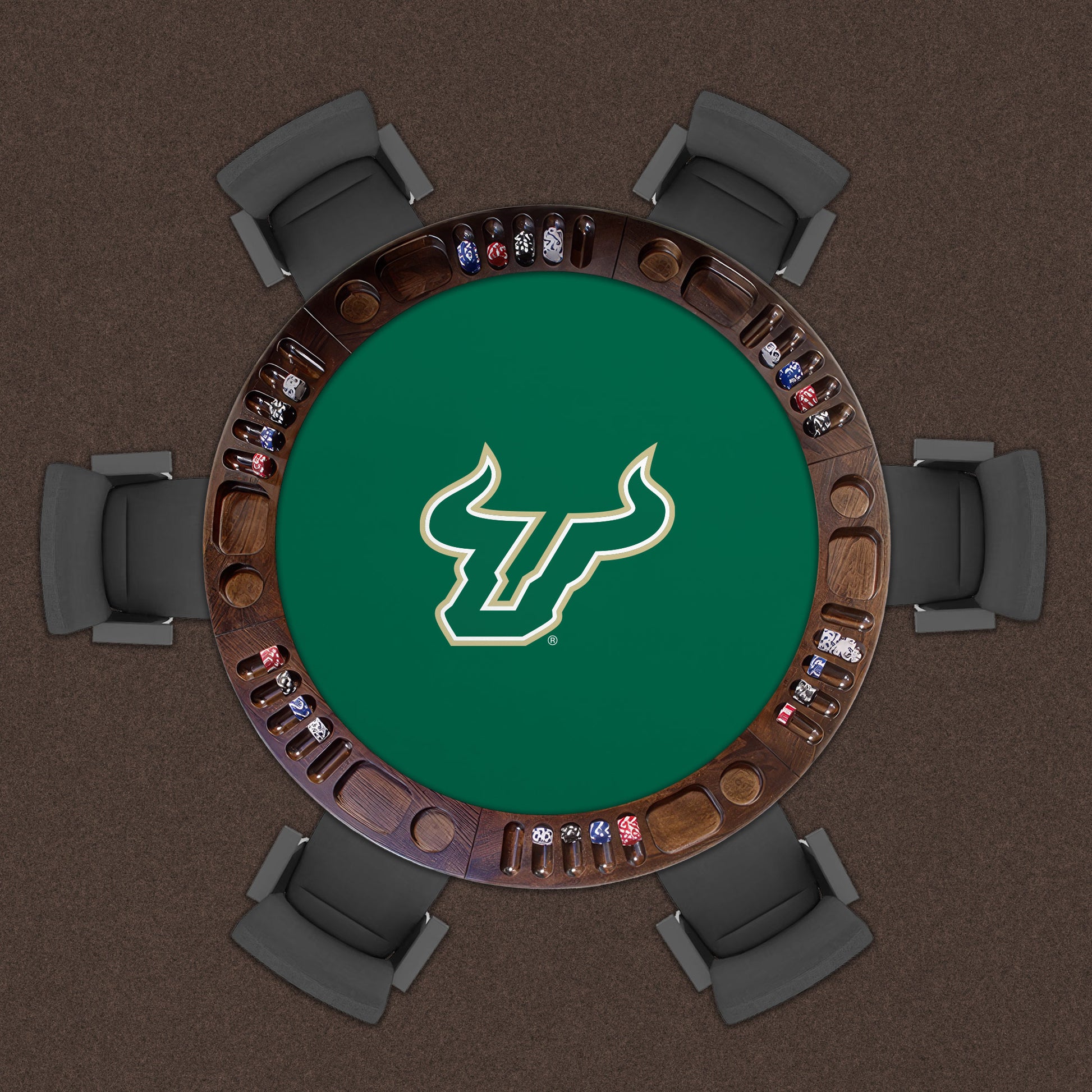 South Florida Bulls Custom Game Table Replacement Felt Lifestyle