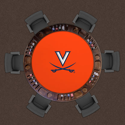 Virginia Cavaliers Custom Game Table Replacement Felt Lifestyle