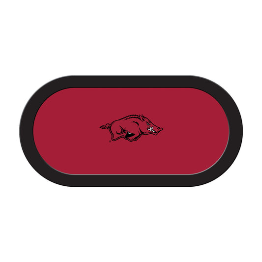 Arkansas Razorbacks Custom Poker Table Replacement Felt