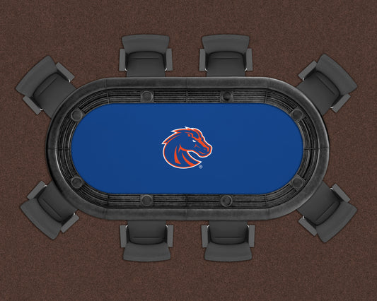Boise State Broncos Custom Poker Table Replacement Felt LIFESTYLE