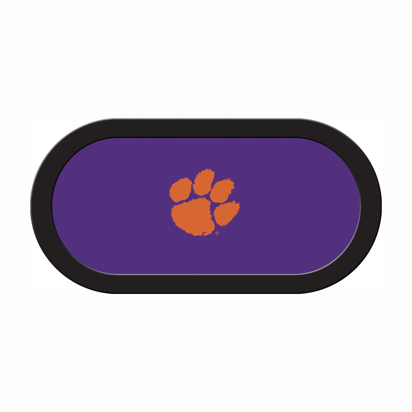 Clemson Tigers Custom Poker Table Replacement Felt