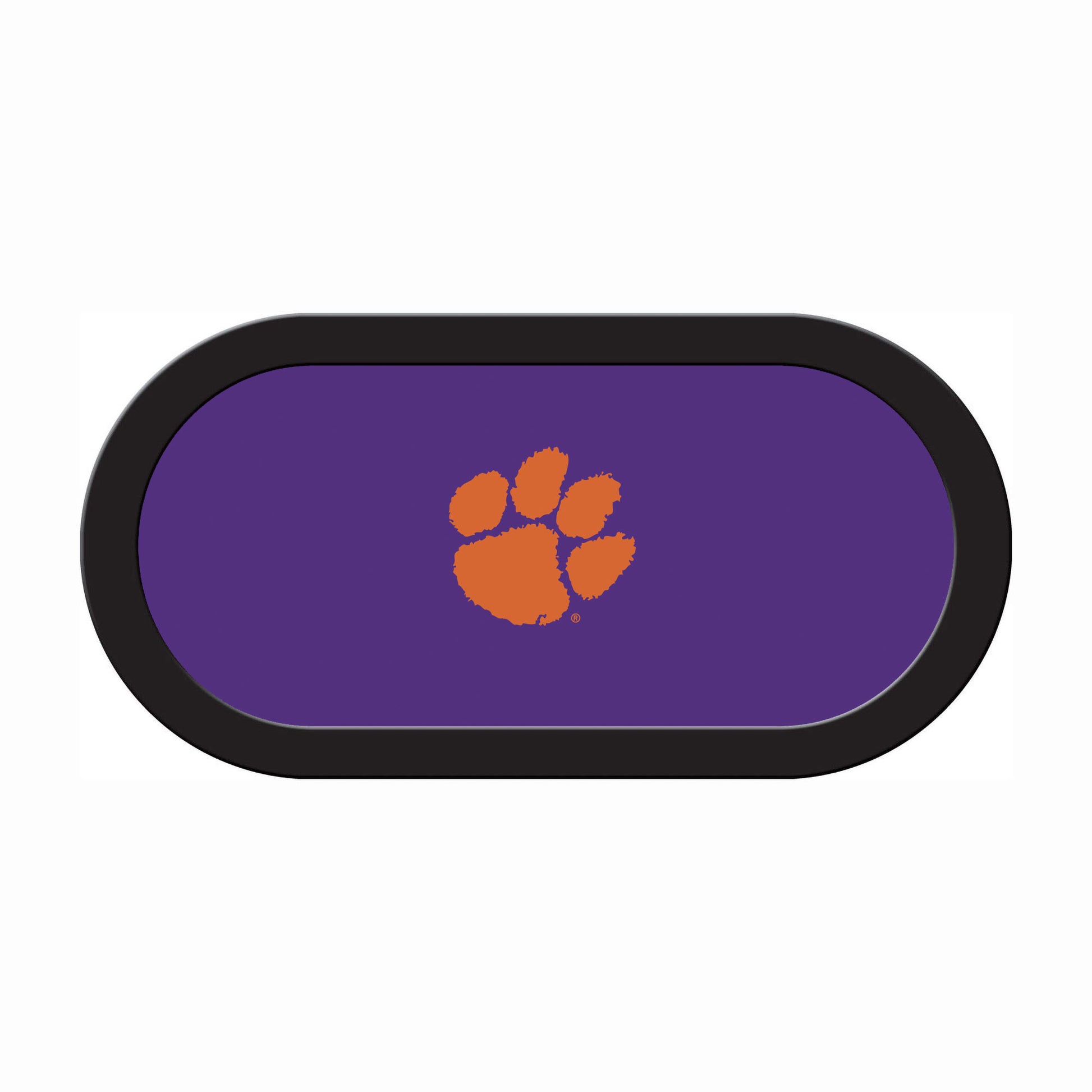 Clemson Tigers Custom Poker Table Replacement Felt