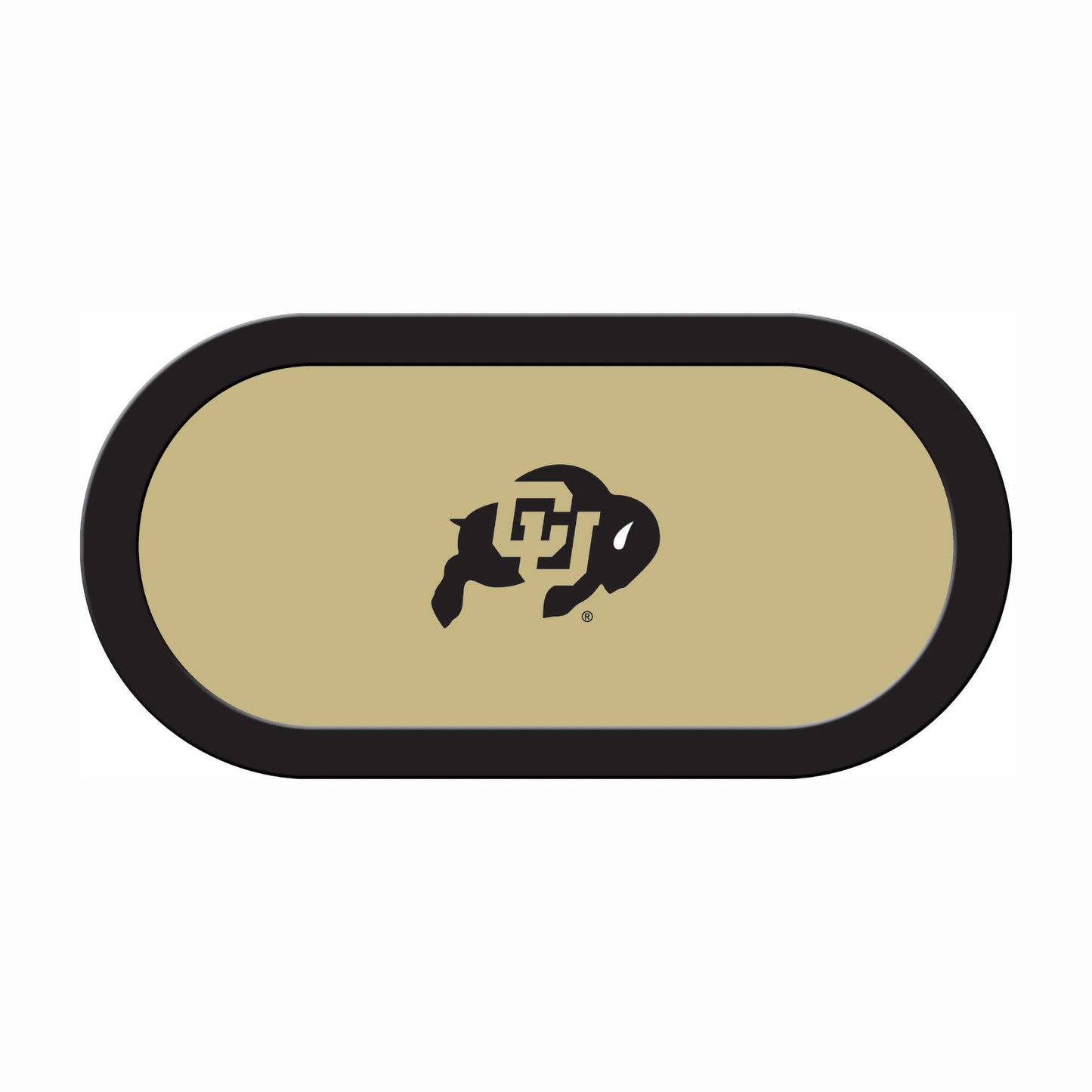 Colorado Buffaloes Custom Poker Table Replacement Felt