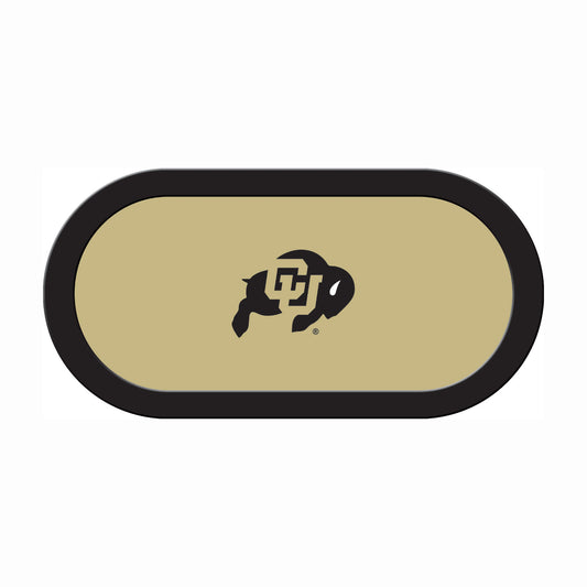 Colorado Buffaloes Custom Poker Table Replacement Felt