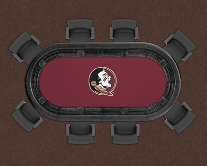 Florida State Seminoles Custom Poker Table Replacement Felt LIFESTYLE