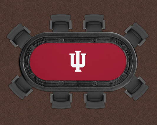 Indiana Hoosiers Custom Poker Table Replacement Felt LIFESTYLE