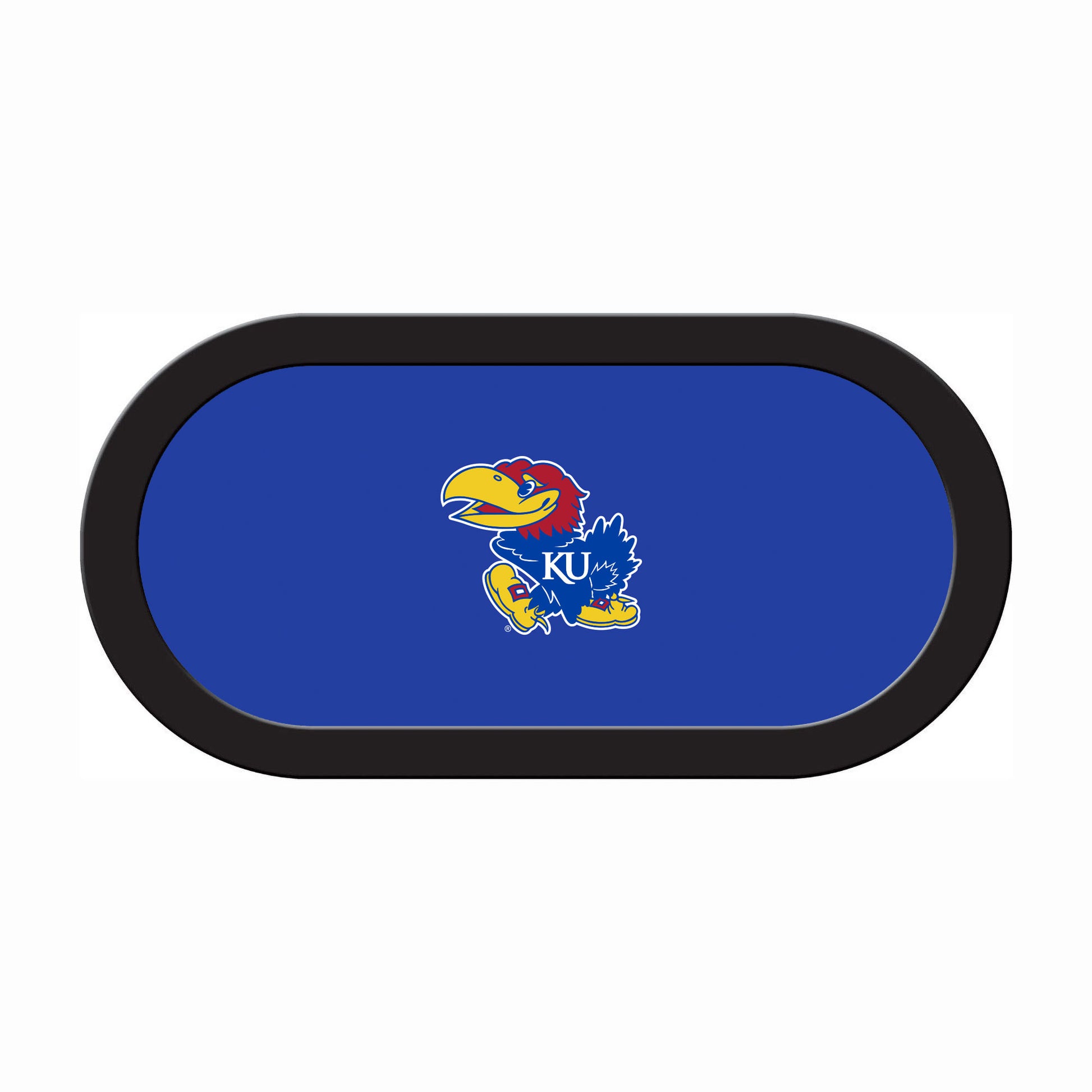 Kansas Jayhawks Custom Poker Table Replacement Felt