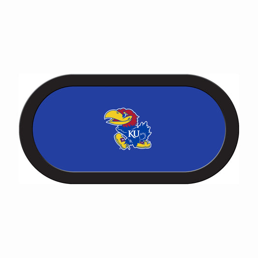 Kansas Jayhawks Custom Poker Table Replacement Felt