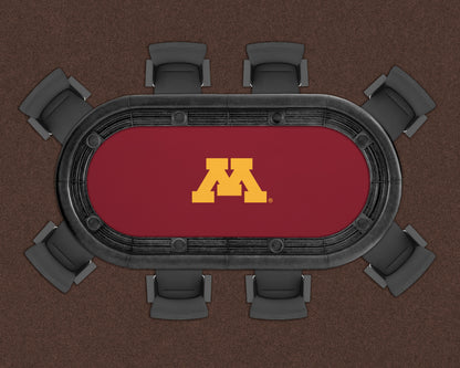 Minnesota Golden Gophers Custom Poker Table Replacement Felt LIFESTYLE