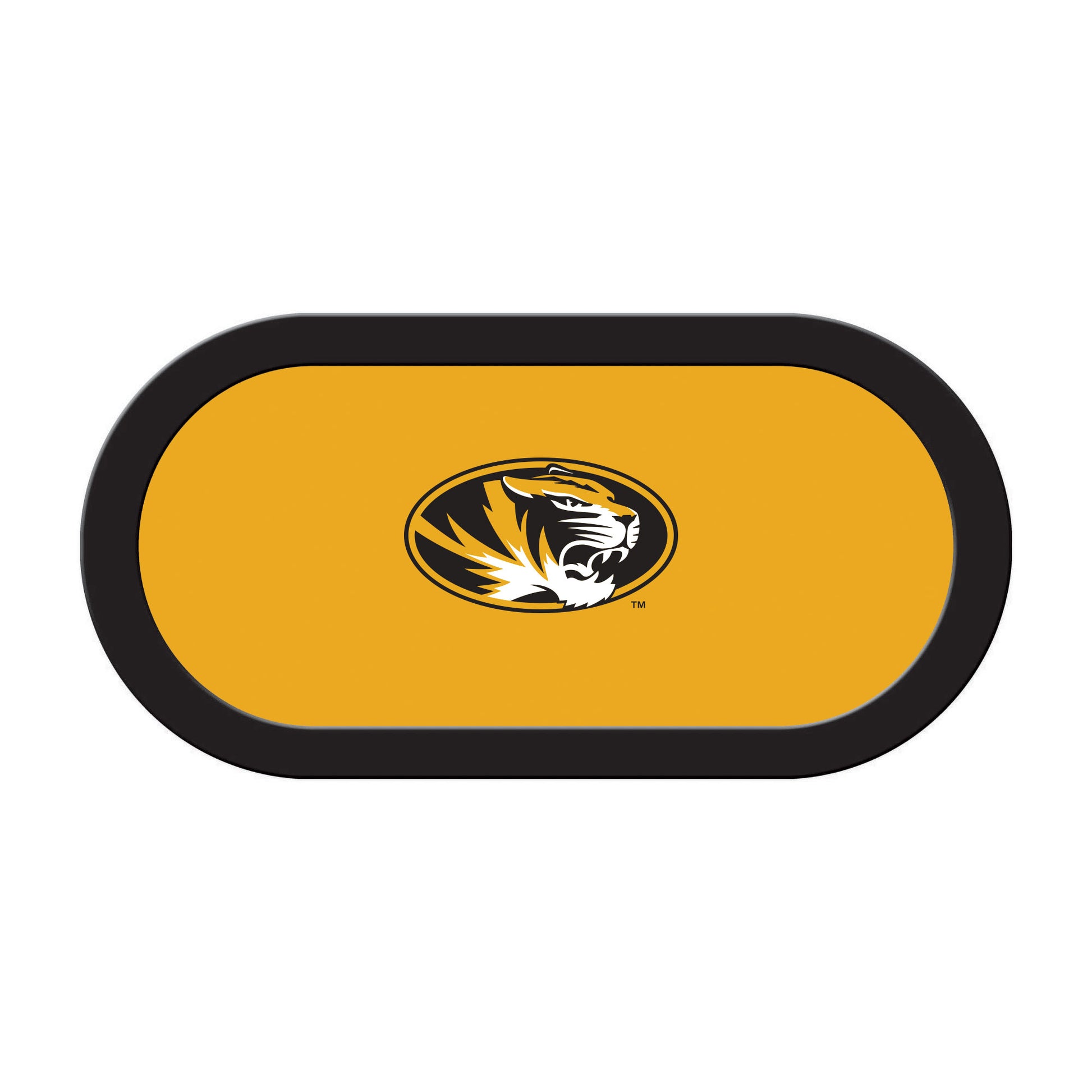 Missouri Tigers Custom Poker Table Replacement Felt