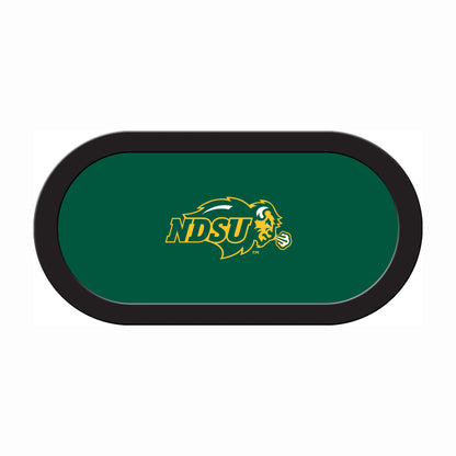North Dakota State Bison Custom Poker Table Replacement Felt