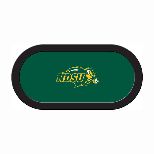 North Dakota State Bison Custom Poker Table Replacement Felt