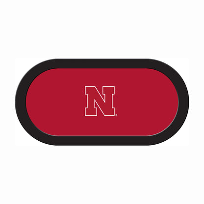 Nebraska Cornhuskers Custom Poker Table Replacement Felt