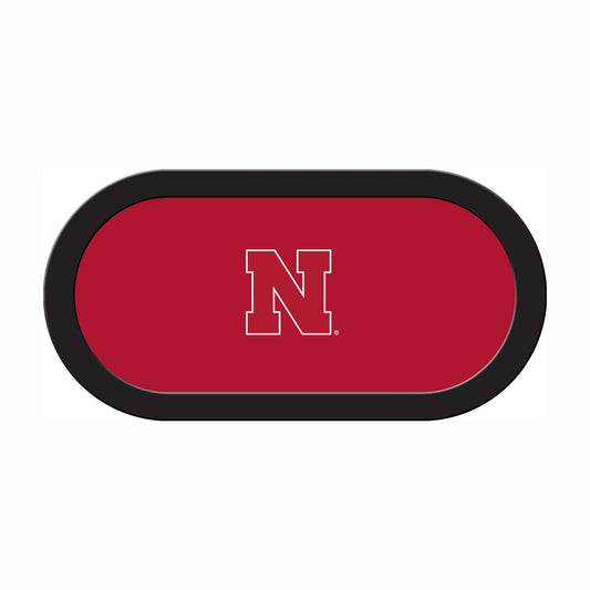 Nebraska Cornhuskers Custom Poker Table Replacement Felt