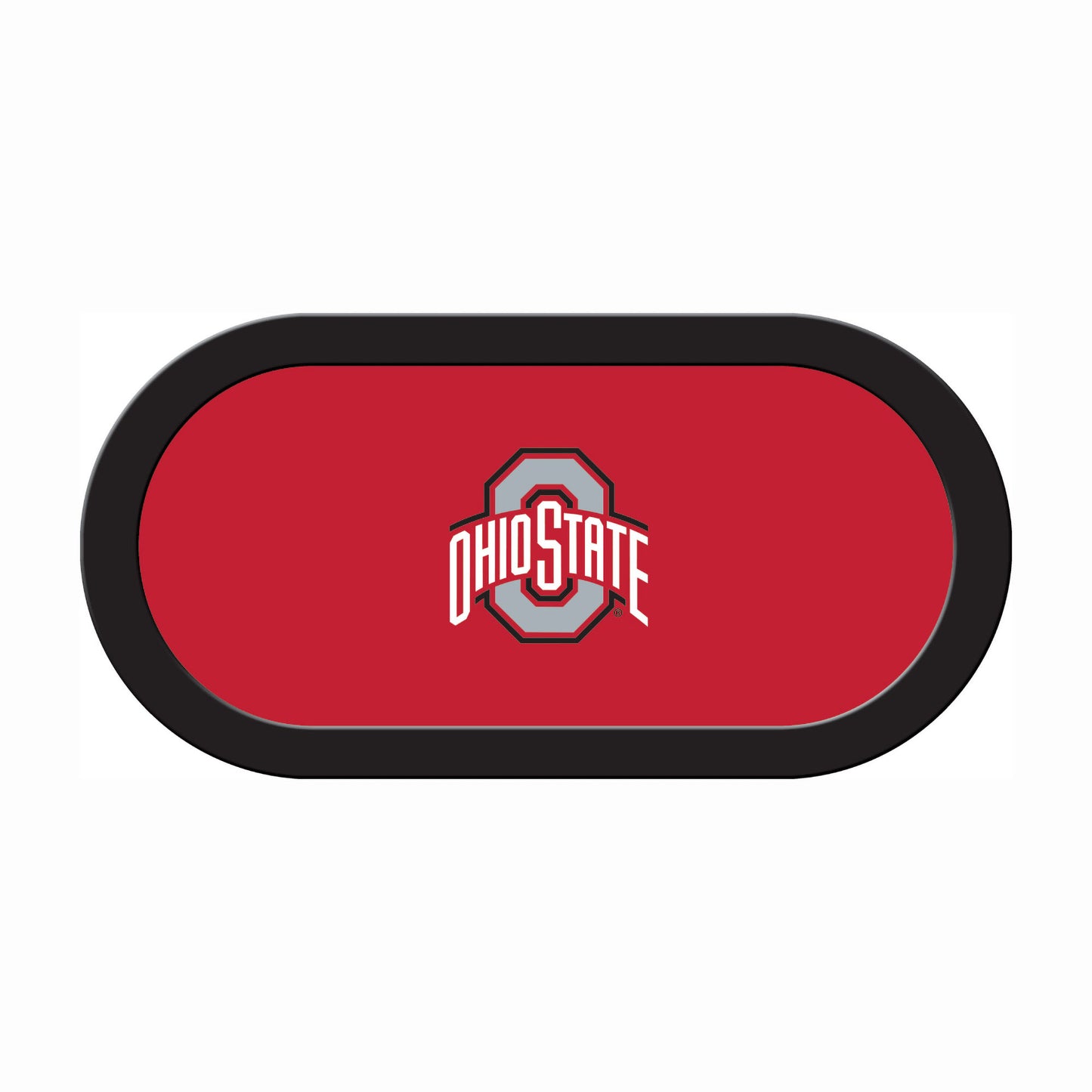 Ohio State Buckeyes Custom Poker Table Replacement Felt
