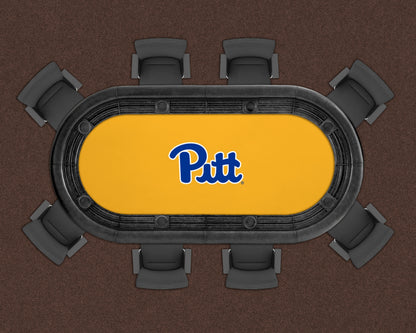 Pittsburgh Panthers Custom Poker Table Replacement Felt LIFESTYLE