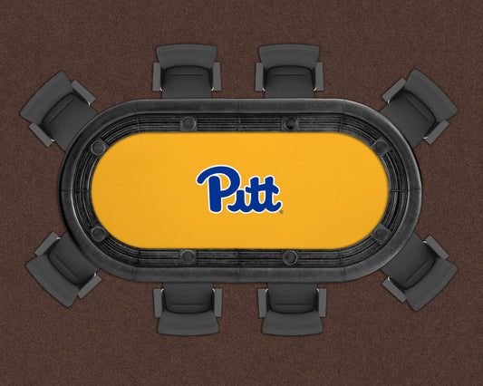 Pittsburgh Panthers Custom Poker Table Replacement Felt LIFESTYLE