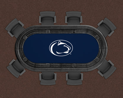 Penn State Nittany Lions Custom Poker Table Replacement Felt LIFESTYLE