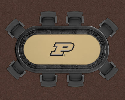 Purdue Boilermakers Custom Poker Table Replacement Felt LIFESTYLE