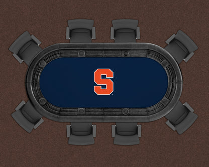Syracuse Orange Custom Poker Table Replacement Felt LIFESTYLE
