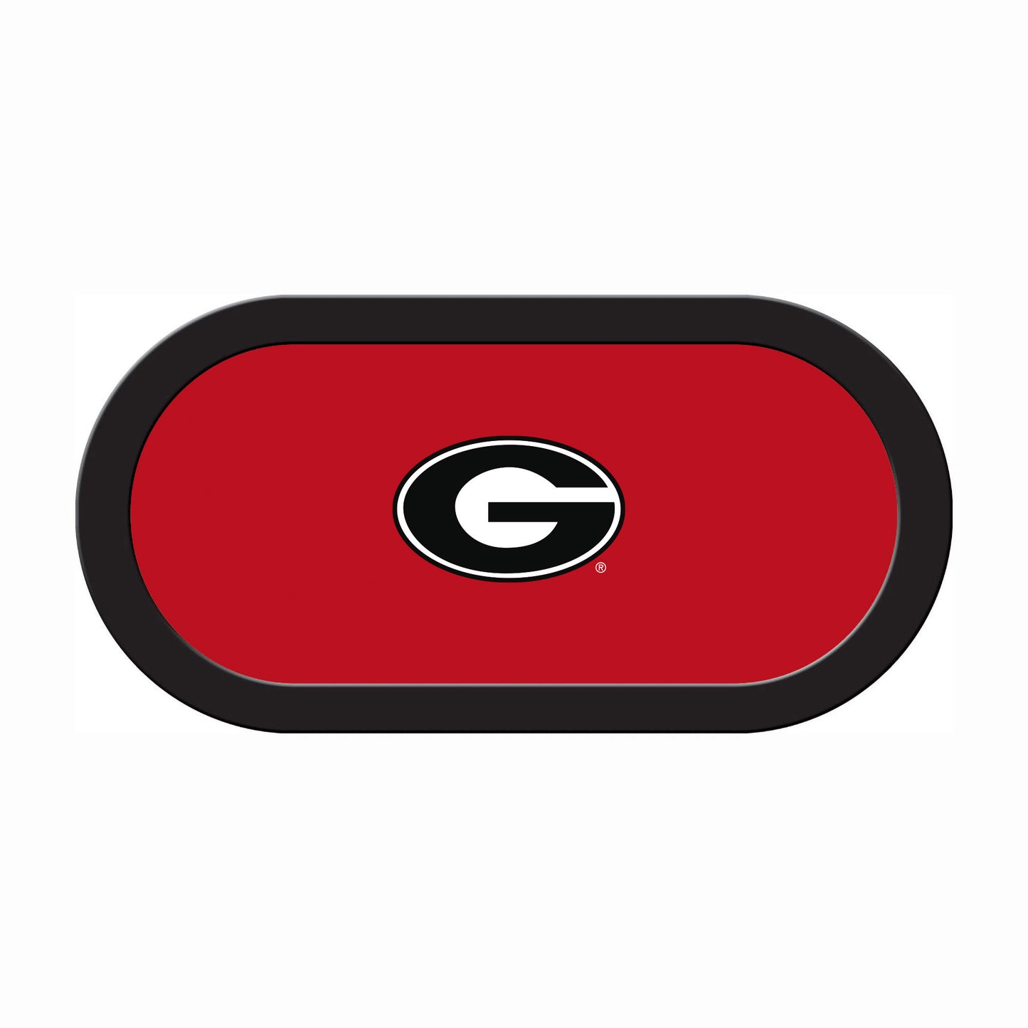 Georgia Bulldogs Custom Poker Table Replacement Felt