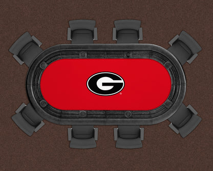 Georgia Bulldogs Custom Poker Table Replacement Felt LIFESTYLE