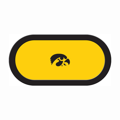Iowa Hawkeyes Custom Poker Table Replacement Felt