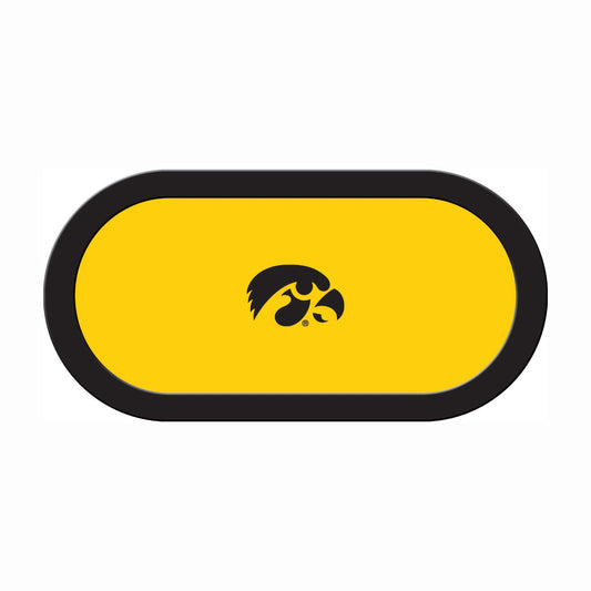 Iowa Hawkeyes Custom Poker Table Replacement Felt