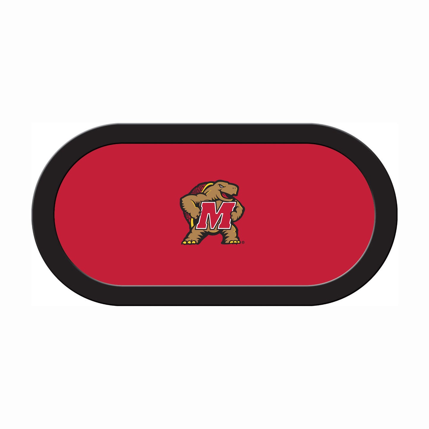 Maryland Terrapins Custom Poker Table Replacement Felt