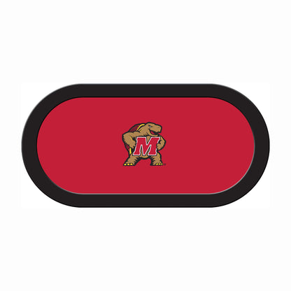 Maryland Terrapins Custom Poker Table Replacement Felt