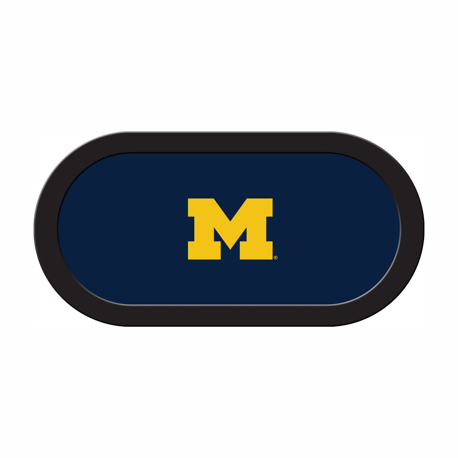 Michigan Wolverines Custom Poker Table Replacement Felt