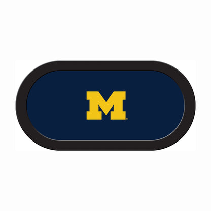 Michigan Wolverines Custom Poker Table Replacement Felt