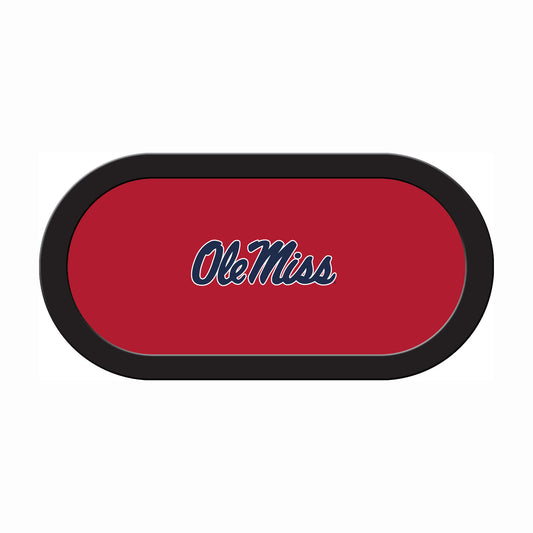 Mississippi Rebels Custom Poker Table Replacement Felt