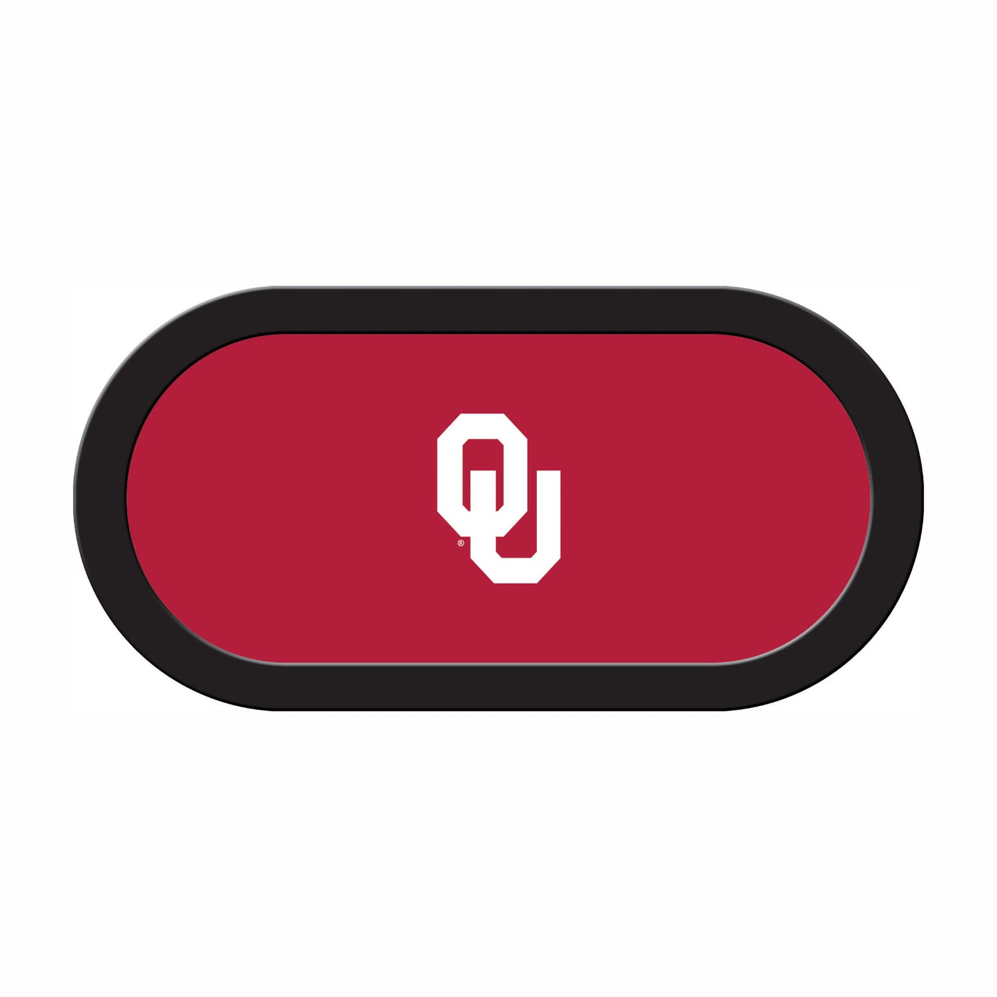 Oklahoma Sooners Custom Poker Table Replacement Felt