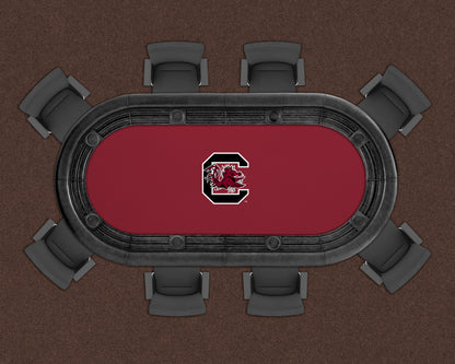 South Carolina Gamecocks Custom Poker Table Replacement Felt LIFESTYLE