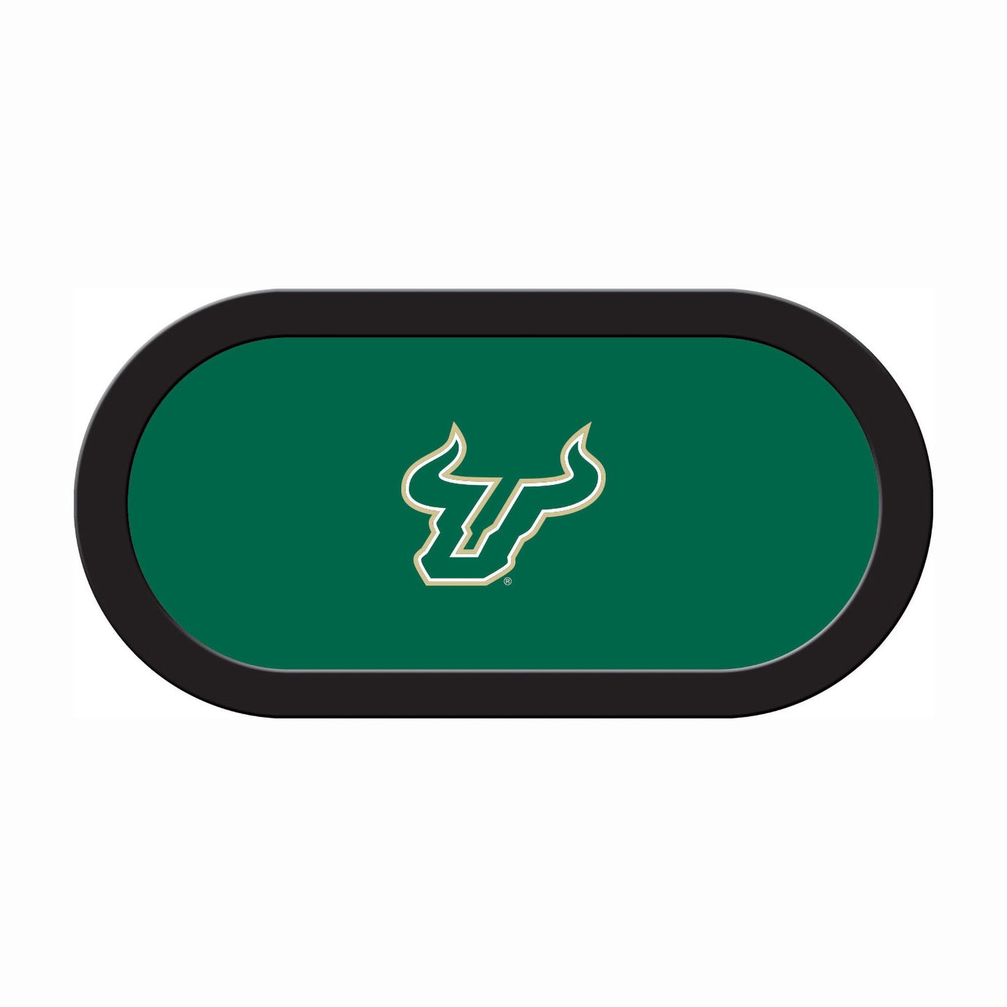 South Florida Bulls Custom Poker Table Replacement Felt