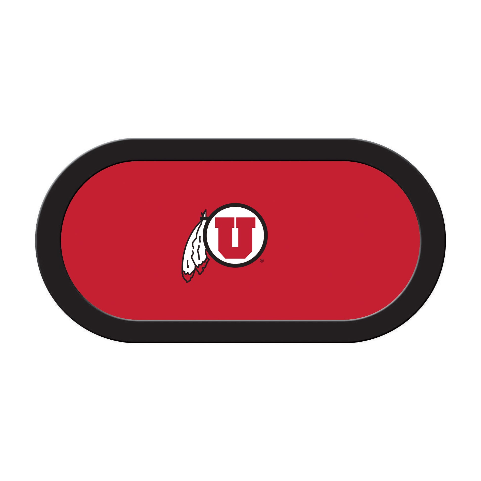 Utah Utes Custom Poker Table Replacement Felt