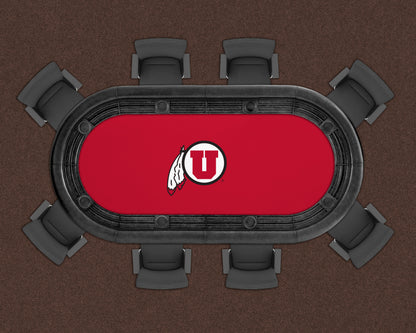 Utah Utes Custom Poker Table Replacement Felt LIFESTYLE