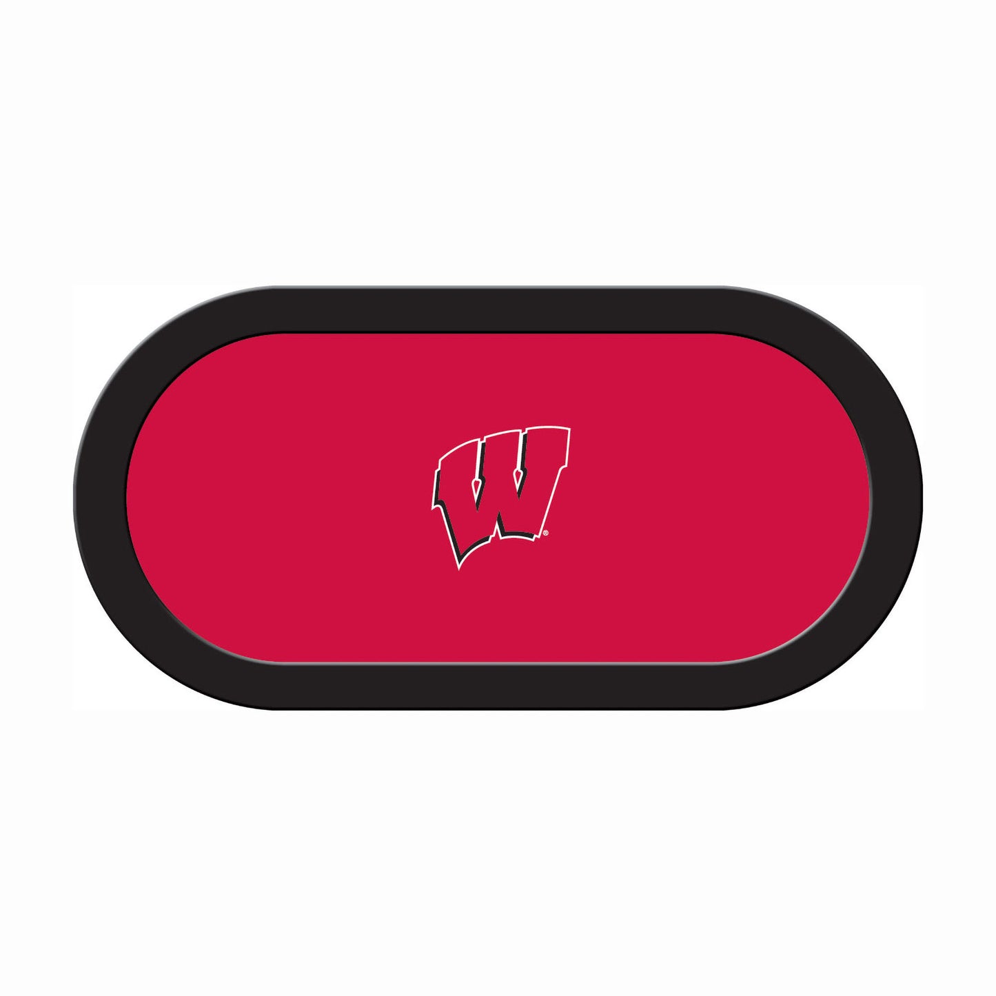 Wisconsin Badgers Custom Poker Table Replacement Felt