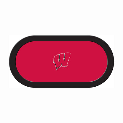 Wisconsin Badgers Custom Poker Table Replacement Felt
