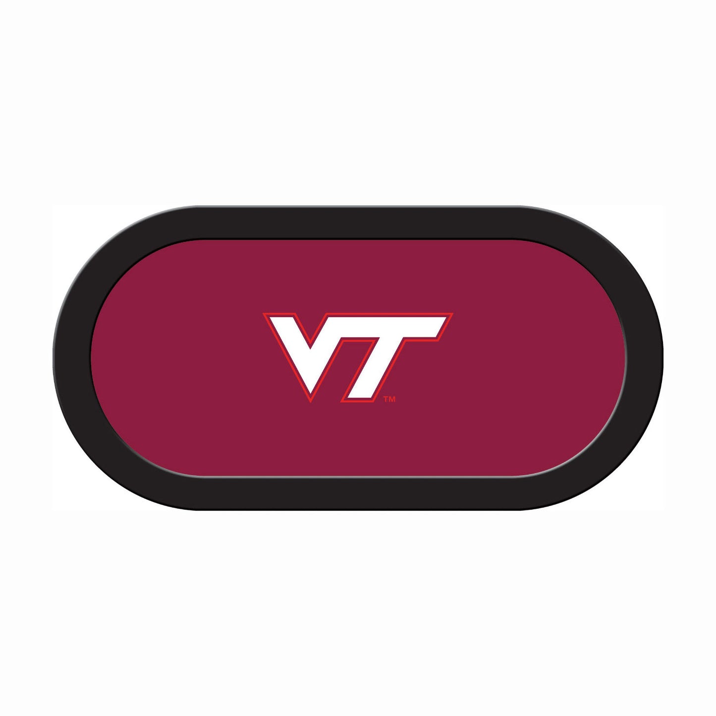 Virginia Tech Hokies Custom Poker Table Replacement Felt