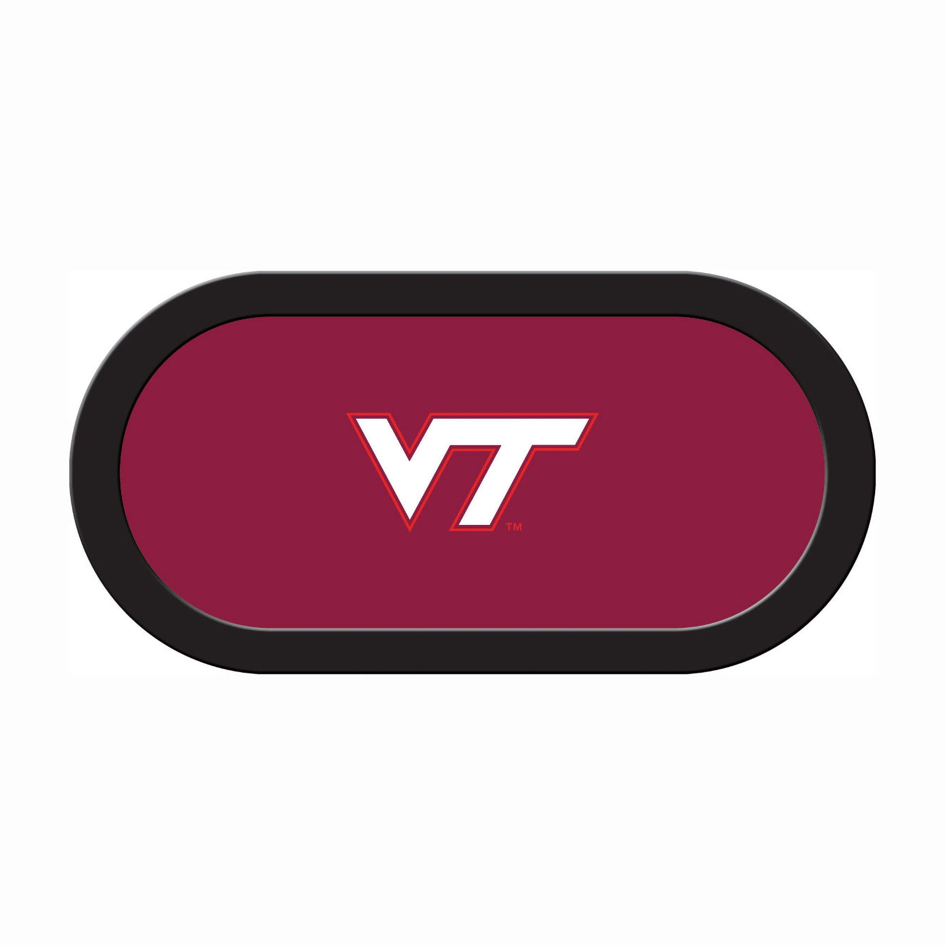 Virginia Tech Hokies Custom Poker Table Replacement Felt
