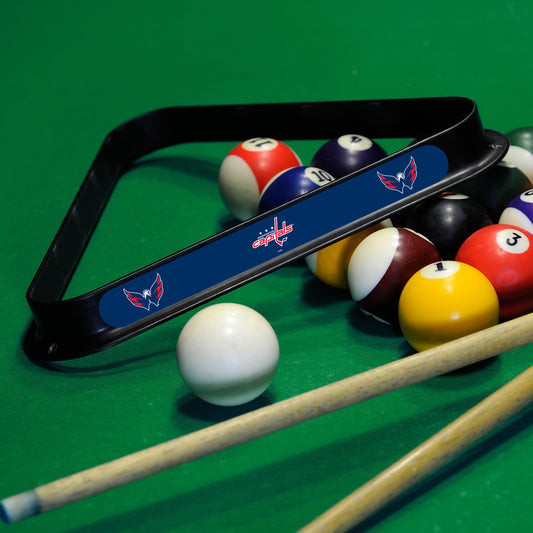 Washington Capitals NHL 8-ball triangle rack - lifestyle photo