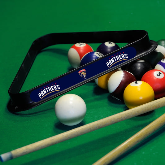 Florida Panthers NHL 8-ball triangle rack - lifestyle photo