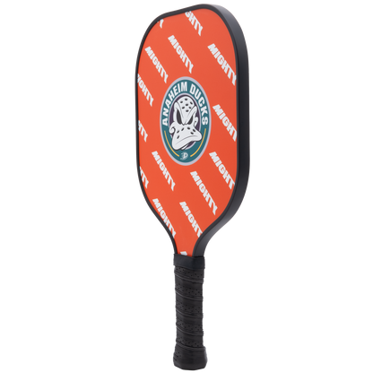 Anaheim Ducks pickleball paddle back view