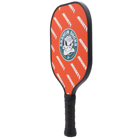 Anaheim Ducks pickleball paddle back view