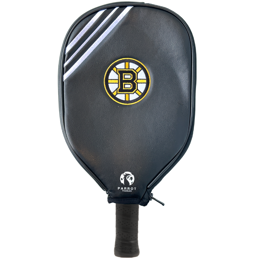 Boston Bruins pickleball paddle cover