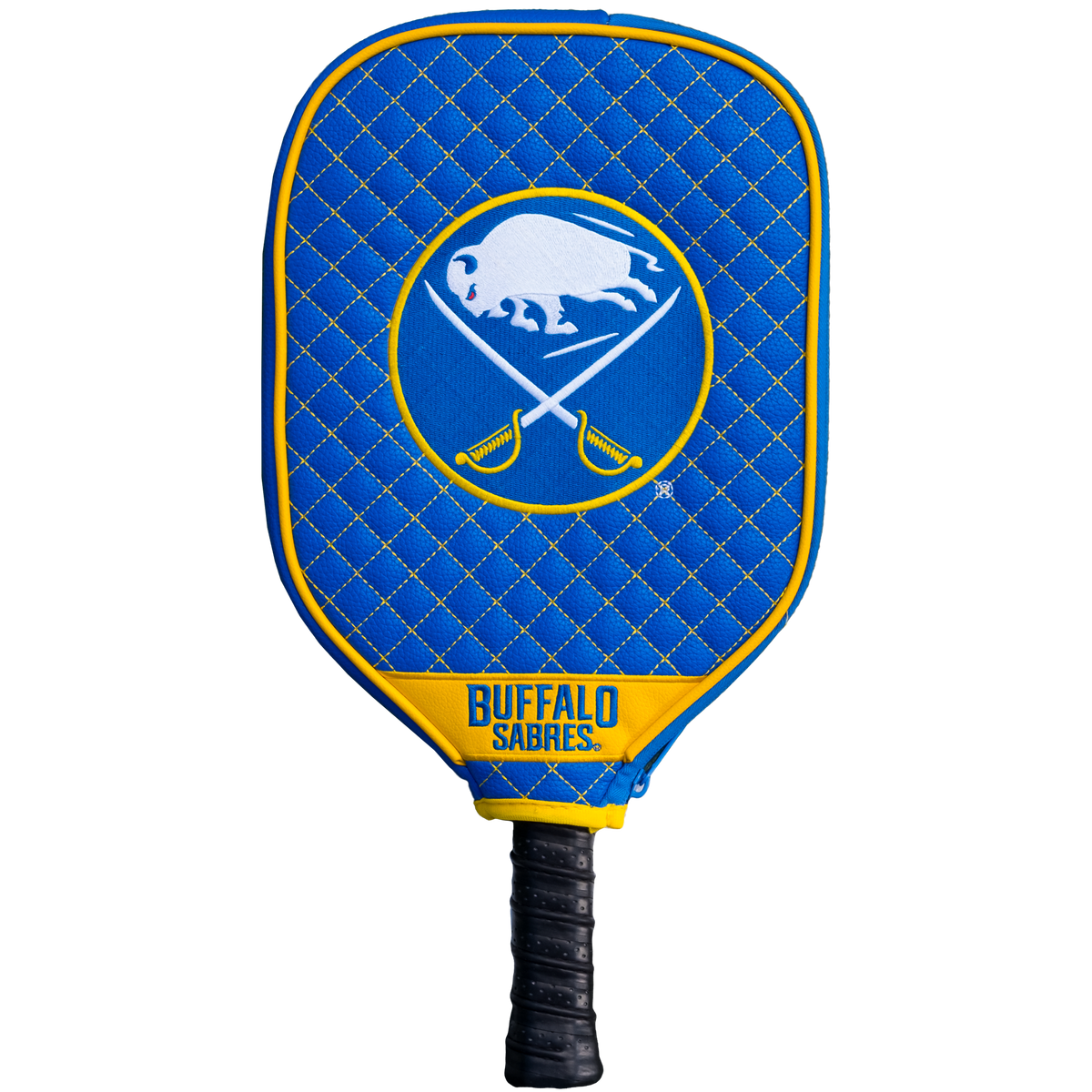 Buffalo Sabres quilted pickleball paddle cover