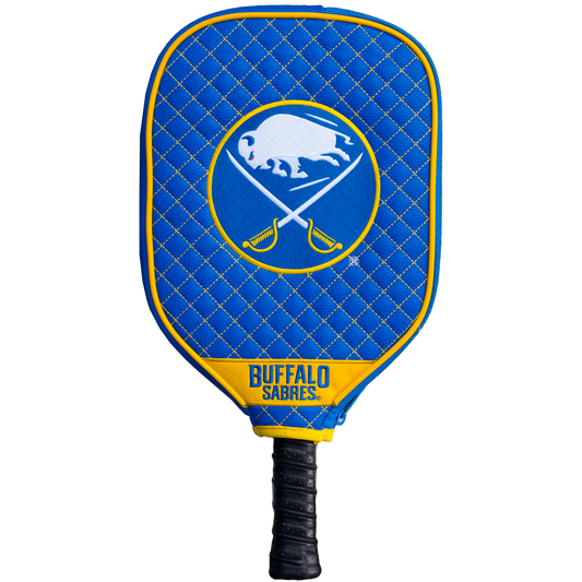 Buffalo Sabres quilted pickleball paddle cover